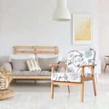 New Wayfair Ronda 25'' Wide Linen Armchair by Lark Manor! Retails $367 w/tax!