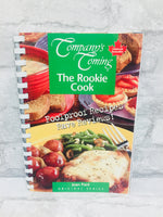 Brand new The Rookie Cook: Foolproof Recipes - Rave Reviews Plastic Comb, 160 Pages!