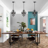 New Wayfair Rosdorf Park Black Chandelier Crystals Chandeliers Light Fixture 1 Light Small Chandelier! Retails $148+