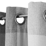 New Wayfair Rosenblum Plaid Blackout Thermal Grommet Curtain Panels (Set of 2) 37WX84L Each, Grey!