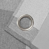 New Wayfair Rosenblum Plaid Blackout Thermal Grommet Curtain Panels (Set of 2) 37WX84L Each, Grey!