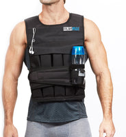 New RUNFast/Max Adjustable Weighted Vest, 40 Lbs, removable weights,  one size fits most!