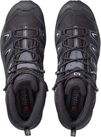 These Show Light Use, includes box! Salomon Men's X Ultra 3 Mid GTX Trail Running Shoe in Black/Grey! Sz 8.5! Retails $190+