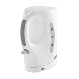 New no box, was store display! SALTON 1.0 L Cordless Electric Jug Kettle with stay cool handle, White!