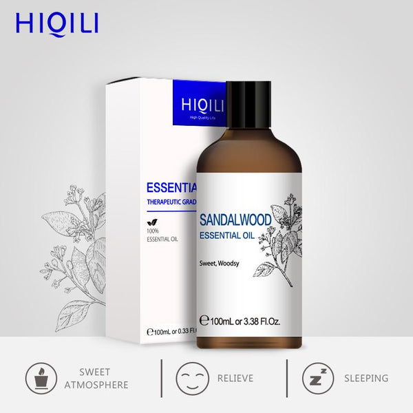 New in box! HIQILI Therapeutic Grade 100% Essential Oil, Sandalwood!