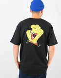 New Santa Cruz x SpongeBob Hand T-Shirt - Black Sz M, Mens
