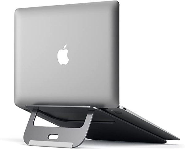 New Satechi Lightweight Aluminum Portable Laptop Stand - Compatible with MacBook, MacBook Pro, Microsoft Surface Pro and More (Space Grey) Retails $85+