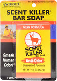 New Wildlife Research Center bar Soap! New improved formula washes away human odour
