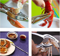 New Luckkyme Seafood Tools, Lobster Crab Crackers Lobster Shellers Seafood Forks Seafood Forks(8 Pieces)