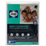 New Sealy Soft Comfort Fitted Mattress Protector, TWIN!
