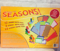 Through the Seasons Memo Note set! A whole year's worth of notepads, along with sticky notes and sticky flags to go with them wrapped in one big package!