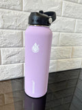 Large Sendestar Stainless Double Wall Vac Insulated Bottle Lilac Colour