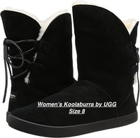 Brand new Women's Koolaburra by UGG Shazi Short Boot, Black, Sz 8! Retails $180+