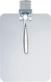 Better Living Products 13545 VISO Frameless Fog Resistant Shatter Proof Shower Mirror Chrome