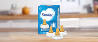 New SIMILAC® NIPPLE 3-PACK Each pack contains three reusable, individually wrapped, BPA-free and latex-free bottle nipples and rings.