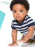 New Simple Joys by Carter's baby-boys 3-Pack Rompers Romper, Sz 3-6 Months!