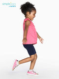 New Simple Joys by Carter's baby-girls 3-Pack Bike Shorts, sz 3T! Dark Pink, Light Pink, Navy!