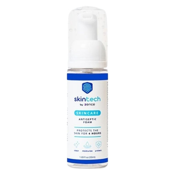 New SkinTech Antimicrobial Antiseptic Moisturizing Foam – 50ml Bottle, Protects the skin for 4 hours, acts as a biochemical glove! Lasts 1 month! Retails $40+