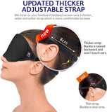 New in package! Mavogel Cotton Sleep Eye Mask - Updated Design Light Blocking Sleep Mask, Soft and Comfortable Night Eye Mask for Men Women, Includes Travel Pouch, Black