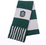 New Adults Hogwarts School of Magic Slytherin Fringe Scarf!