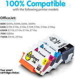 Smart Ink Compatible Ink Cartridge Replacement for HP 920 XL 920XL (2BK & 2C/M/Y 8 Pack Combo) Compatible with HP Officejet 6000 6500 6500A 7000 7500 7500A