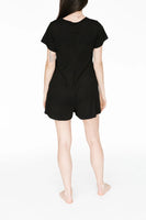 New THE SUNDAY SHORTY IN MIDNIGHT BLACK by Smash + Tess, Sz Large! Retails $110+