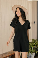 New THE SUNDAY SHORTY IN MIDNIGHT BLACK by Smash + Tess, Sz Large! Retails $110+