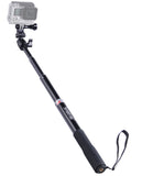 Smatree SmaPole Q1 Extendable Selfie Stick / Monopod for GoPro Hero 6/5/4/3+/3/2/1/Session / for Compact Cameras