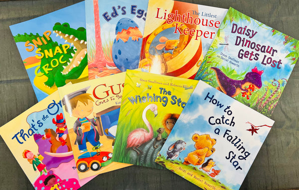Amazing Book Collection! Great Story-Time Lot!  Includes all 8 Books, large format paperback