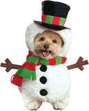 New Rubie's Costume Company Walking Snowman Pet Costume, Medium