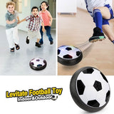 Levitating Air Power Soccer Disc Indoor/Outdoor Football Toy Colourful Music Light Flashing Ball