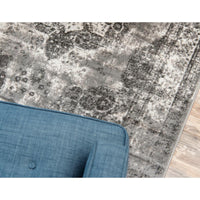 Sofia Salle Garnier Gray 2' 0 x 6' 7 Runner Rug by Unique Loom! Made in Turkey! Made in Turkey, this Unique Loom Sofia Collection rug is made of Polypropylene. This rug is easy-to-clean, stain resistant, and does not shed.
