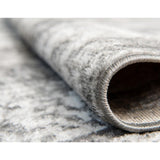 Sofia Salle Garnier Gray 2' 0 x 6' 7 Runner Rug by Unique Loom! Made in Turkey! Made in Turkey, this Unique Loom Sofia Collection rug is made of Polypropylene. This rug is easy-to-clean, stain resistant, and does not shed.