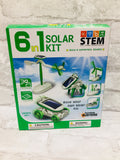 Brand new in Box! Stem 6 in 1 Solar Kit! Build 6 different robots (one at a time), Ages 12+