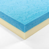 New Spa Sensations by Zinus 4" Cooling Gel Memory Foam Mattress Topper, QUEEN! Comes compressed in box for easy transport! Retails $190+