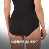 New with tags! Speedo Women's Endurance+ Shirred Tank One Piece Swimsuit, Black, Sz 6! Retails $230+