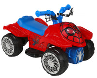 New in box! Marvel Spider-Man 6V Quad with light up headlights & handlebars, Ages 18 months to 36 months!