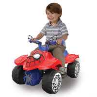 New in box! Marvel Spider-Man 6V Quad with light up headlights & handlebars, Ages 18 months to 36 months!