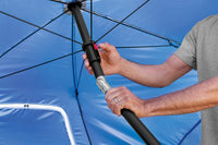 Sport-Brella Ultra SPF 50+ Angled Shade Canopy Umbrella for Optimum Sight Lines at Sports Events (8-Foot)