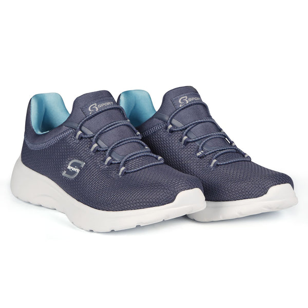 New with. tags! S Sport Designed by Skechers Women's Rummie Slip-On Sporty Casual Sneaker, Sz 9, Blue