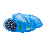 New Parent's Choice Stack & Go Section Plate with Fork. Age 12 Mth+
