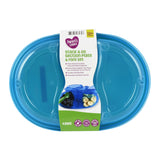 New Parent's Choice Stack & Go Section Plate with Fork. Age 12 Mth+
