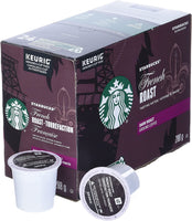 New sealed Starbucks French Roast Dark Roast Ground 24 K-Cup Pods! BB:12/22