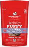 New sealed Stella & Chewy's Perfectly Puppy Freeze-Dried Raw Chicken and Salmon Dinner Patties Dog Food,14 oz. Large Bag BB 9/23! Retails $40+