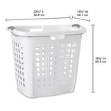 New Sterilite 1225 – Ultra™ Easy Carry Hamper, 22 1/4" L x 17 3/8" W x 19 7/8" H