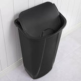 New Sterilite Swing Top Slim Design 11 Gallon/42 L Trash Can! Black!