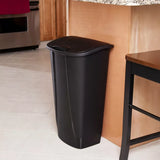 New Sterilite Swing Top Slim Design 11 Gallon/42 L Trash Can! Black!