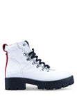 New Nordstrom Item! Women's Steve Madden Bam Hiker Boot, White, Sz 7! Retails $200+