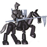 New in box! Stikfas AFK 6 Omega Male Armoured Knight w/Stallion! Comes with 2 figures - Horse and Rider! Ages 8+