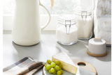 New Round Exposed Stoneware Serve Board Light Blue - Hearth & Hand with Magnolia! Great to serve Chaceuterie, Cheese, Grapes etc